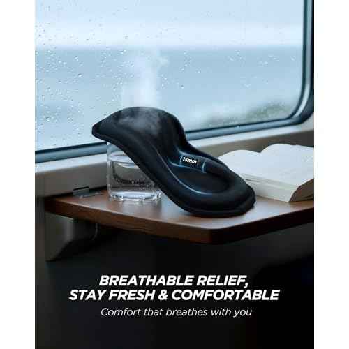 3D Cooling Sleep Mask with Double Coldfocus Gel - Frozen Cold Gel Eyes Mask with Contoured Blackout Hot & Cold Therapy for Women, Men Sleeping on Airplane Traveling for Migraine, Dry Puffy Eyes,1 Pack