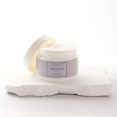 The Beachwaver Co. B. Bungalow Brazilian Berry Body Butter | Full Size (8 Oz) | Cloudberry Seed Oil, Vegan Squalane and Hyaluronic Acid | Blackberries, Apricots, Jasmine Sambac, Vanilla & Coconut