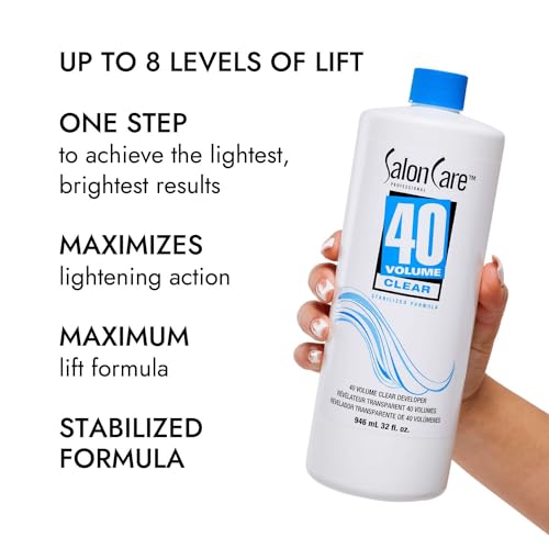 Salon Care 40 Volume Clear Developer 32 Oz