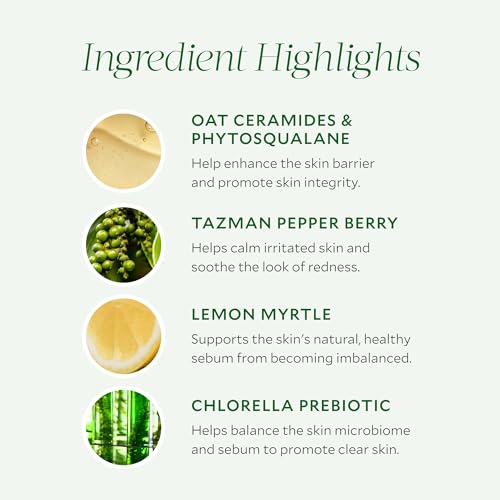 Tata Harper Clarifying Moisturizer, Natural Mattifying Moisturizer for Oily & Blemish-Prone Skin, Lightweight Face Cream, 50ml