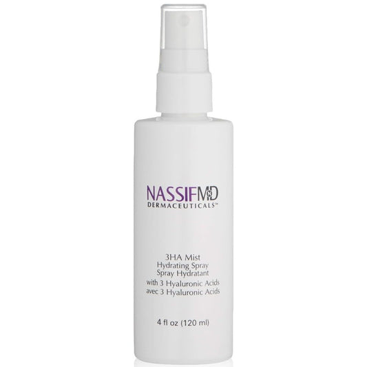 NassifMD 3HA Instant Hydrating Facial Mist, 4 Fl Oz