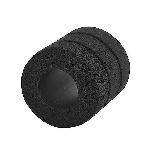 Tattoo Triple Foam Grip Cover, Compatible with Any 1-inch Tube, 1.85 Inch, 20 pcs Black