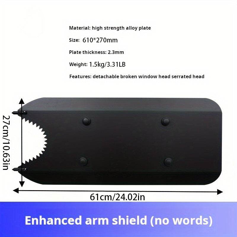 Metal Iron Tactical Arm Guard - Outdoor Training Shield