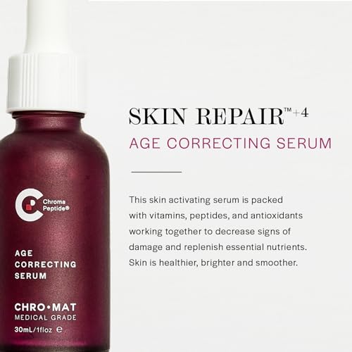 CHROMAT Skin Repair - 30mL - Pure Hyaluronic Acid Serum for Face - Anti-Aging Skin Repair with Chroma Peptide Complex - Hydrating Face Serum for Women & Men