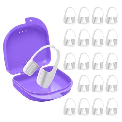 Mouth Guard Grinding Teeth Grinding Braces Mouth Guard for Mouth Sleeping at Night (20 Pack)