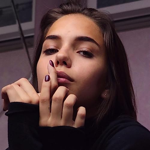 24 Pcs Christmas Press On Nails Short Square -ZIFANHU Red Glitter Fake Nails Press Ons Nail Tips Glue on Nails Christmas Snowflake Design Full Cover Acrylic False Nails Stick on Nails for Women