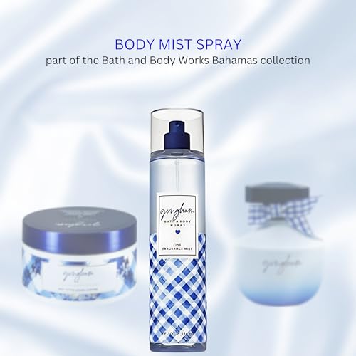 Bath & Body Works Fine Fragrance Body Spray Mist 8 fl oz / 236 mL (Gingham)