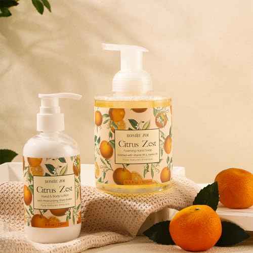 ROMIIE ZOI Daily Hand & Body Lotion with Moisturizing Shea Butter - Citrus - 236 ML / 8 FL OZ