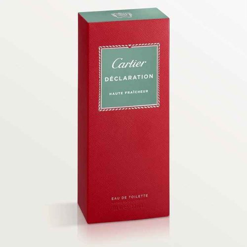 Cartier Declaration Haute Fraicheur for Men Eau De Toilette Spray, 3.4 Ounce