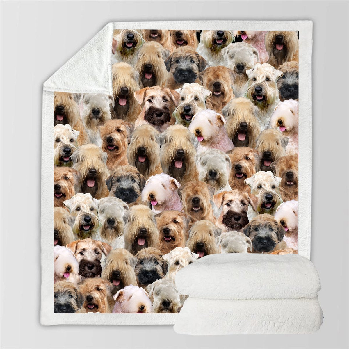 Pet Dog Printed Flannel Blanket - Multiple Sizes & Styles