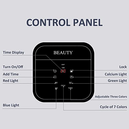 LED Face Mask Light 7 in 1 Color SPA Facial Equipment LED Light Facial Body Beauty Machine for Skin Care at Home