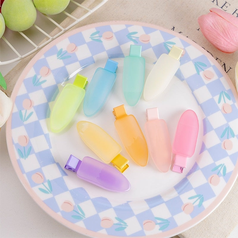 Colorful Ice Cream-Shaped Water Drop Hair Clip for Girls - Playful Hair Accessory