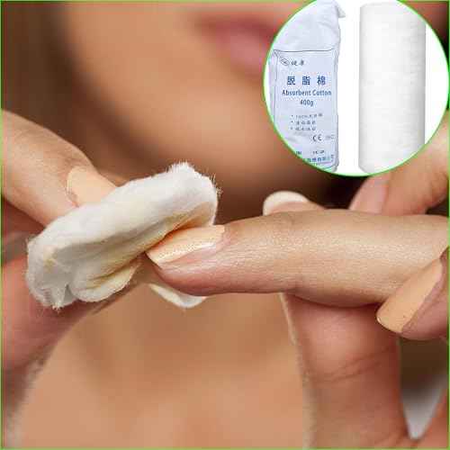 400g White Pure Cotton Roll, Absorb Well, Super Soft,Multipurpose for Makeup Removal,Wound Care£¬Applying Lotion or Powder,Nail Polish, Beauty Baby Care Pure Cotton Rolls£¬for Everyday Household Use