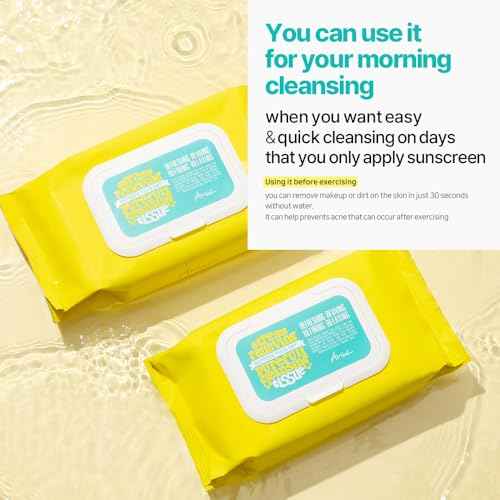 Ariul Stress Relieving Purefull Cleansing Tissue ? Gentle & Hydrating Makeup Remover Wipes, Korean Skin Care with Natural Ingredients, 80 Counts ¡¿ 2 Packs