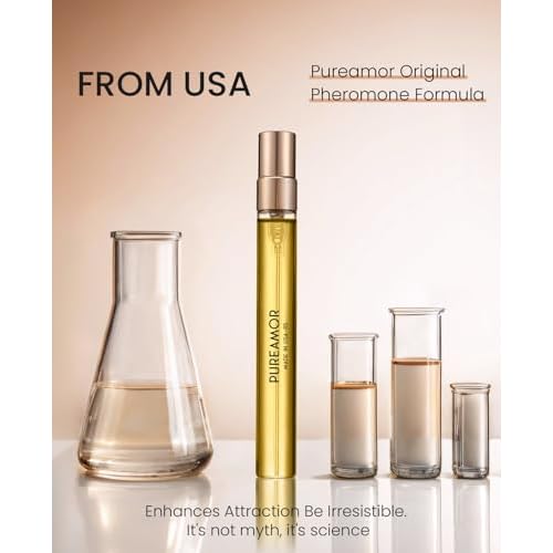 Pheromones Perfumes for Women, No. 54 Vanilla Cream Scent, Vanilla Perfume Oil, Advanced Fragrance Perfume for Woman, 0.34fl./10ml Gourmand Parfum, Travel Size Perfumes for Women,Made in USA