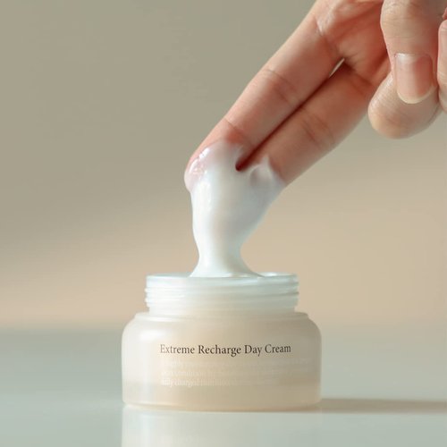 LU'PIUM Extreme Recharge Day Cream / 50ml, Korean skin care, nourishing, Moisturizing, Mucin, Anti-aging, Relieving skin stress, Compressed liposome