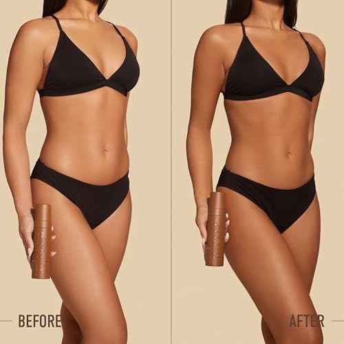 Nuda Self Tanning Mousse | Lightweight Sunless Tanning Lotion | Cruelty Free Body Self Tanner Mousse with Natural Ingredients | Bronzing Lotion at Home (190mL, Ultra Dark)