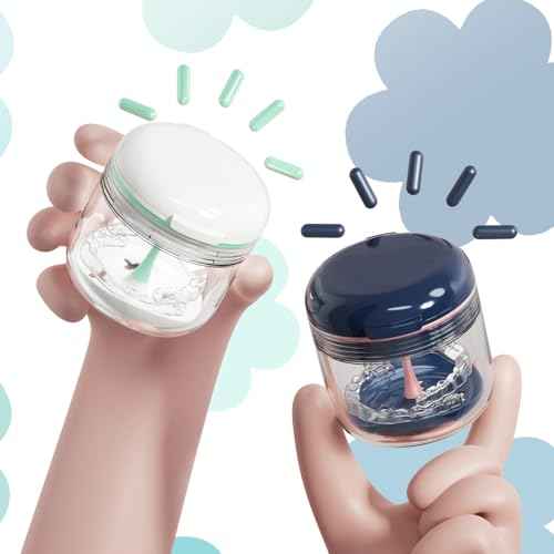 Retainer case, Denture Bath Cup£¬Retainer Cleaner Case Box,Night Mouth Guard Case Holder,Storage Soak Container with Drain Tray for Travel Cleaning with Mirror and Brush
