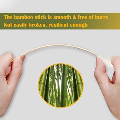 6 Inch Long Large Size Cotton Swabs 100PCS,Bamboo Sticks & Highly Absorbent Tipped Applicators for Pet Care