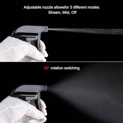 Teyssor Spray Bottles Water Spray Bottle 2 Packs- BPA Free -10 oz/300 ml Plastic Refillable Containers Fine Mist Small Spray Bottle with Adjustable Nozzle for Hair, Cooking, Cleaning