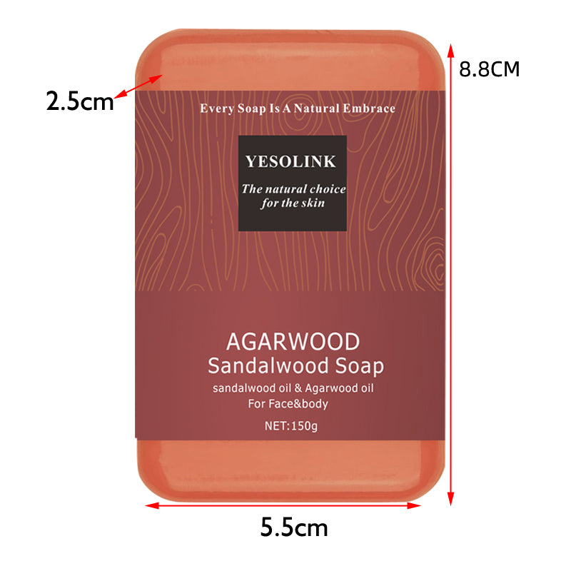 Agarwood Essential Oil Soap 150g Natural Body Care