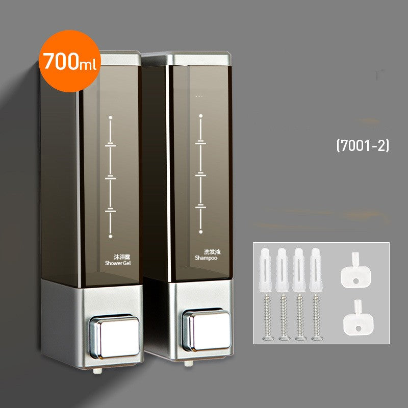 Wall-Mounted Hand Sanitizer Pump Dispenser for Bathroom or Kitchen