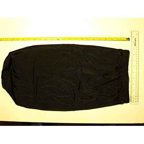 King.J Super Long Unisex Spandex Cap for Dreadlocks (Black)