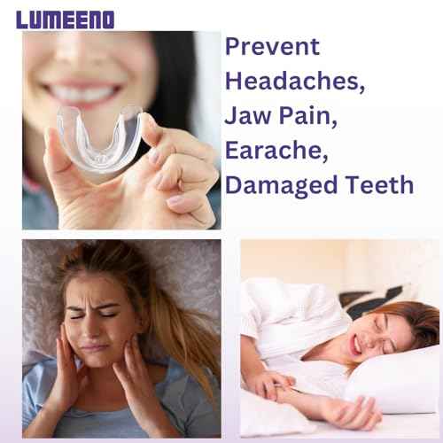 Mouth Guard for Grinding Teeth at Night ? Custom Fit Night Guards for Teeth Grinding with 8 Trimmable Dental Guards and 2 Travel Cases