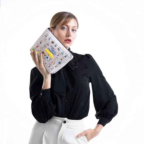 HIMYM Tv Show Inspired Gift Tv Series Merchandise for Fans Mother Makeup Zipper Pouch (HIMY makeup)