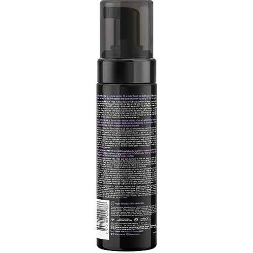 b.tan Violet Self Tanner Kit | Fall In Love at First Tan Bundle - Dark Tanning Mousse w Mitt Applicator, 1 Hour Express Foam, Best Bronzing Glow, No Orange Tones or Fake Tan Smell, Vegan, 6.7 Fl Oz