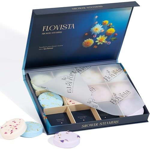 Gifts for Women, Aromatherapy Shower Steamers ? 12-Pack Self Care & Spa Birthday Gifts for Women, Relaxation & Stress Relief, Bath Shower Bombs with Lavender & Eucalyptus Essential Oils