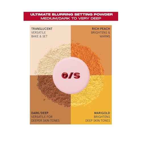 One Size Ultimate Blurring Setting Powder Full- Translucent - for Fair to Dark Skin Tones, 1.2 Ounce (Pack of 1)
