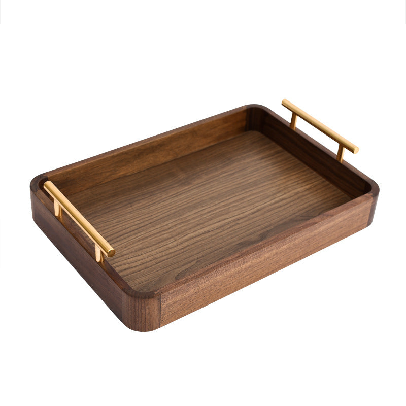 Wooden Rectangular Serving Tray for Home & Kitchen - Large, Medium & Small Sizes