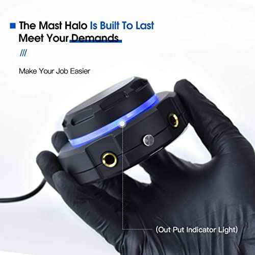 Mast Halo Tattoo Power Supply Box LCD Digital Display for Tattoo Machines