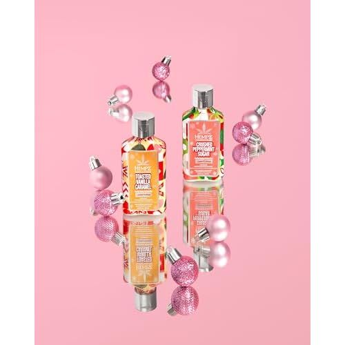 Hempz Mini Sweet Treats, Holiday Lotion Gift Set, Vanilla Caramel and Crushed Peppermint Mini Body Lotion, 2.25 oz