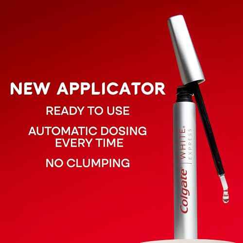 Colgate Optic White Express Teeth Whitening Pen, Enamel-Safe Tooth Whitening Applicator, Helps Whiten Teeth in As Little As 1 Day of Use, 7 Day Whitening Treatment, 0.08 fl oz