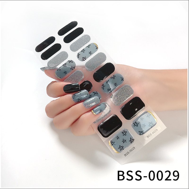 Gel Nail Stickers - Multiple Designs