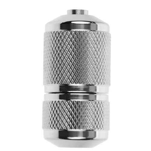 Artibetter Stainless Steel Tattoo Machine Tube Handle Grips Tip Tattoo Self Lock Grips for Tattoo Supplies Tools 25mm Metal Joycon