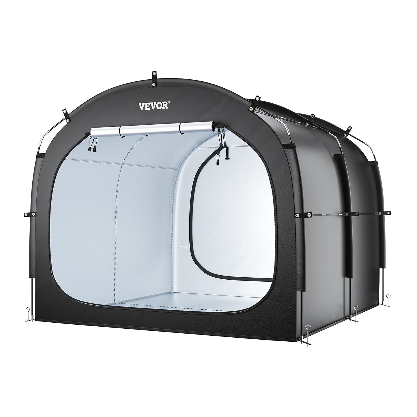 Outdoor Waterproof Bike Storage Tent for 5 Bicycles - Spacious & Portable