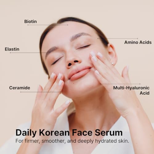 Penellagen Youth Enhance Activator - Daily Korean Face Serum - Starfish Collagen Extract - Anti Aging Serum - Includes Elastin, Ceramide, Amino Acids, and Multi-Hyaluronic Acid - 1.69 oz