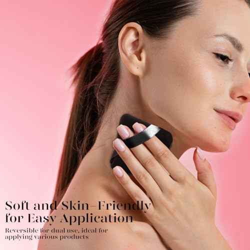 BEAKEY 12pcs Powder Puffs for Face Powder Triangle Powder Puff for Loose and Cosmetic Foundation, Makeup Puff for Contouring, Cloud Kiss Beauty Makeup Tools, Stocking Stuffers for Women