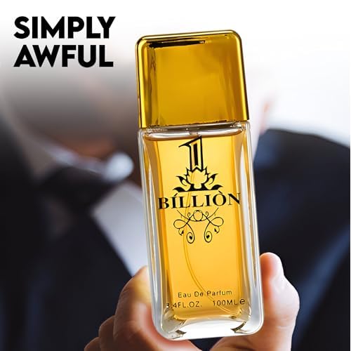 Men's Cologne 1 Billion- Eau De Toilette Spray Perfume Fresh Scent 3.4 Fl Oz Daily Used