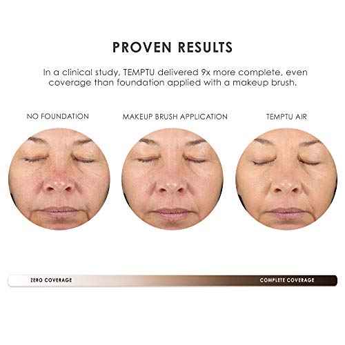 TEMPTU Air Airbrush Starter Kit: Cordless Professional At-Home Airbrush Makeup Travel-Friendly Anti-Aging, Long-Wear, Buildable Foundation For Healthy Skin