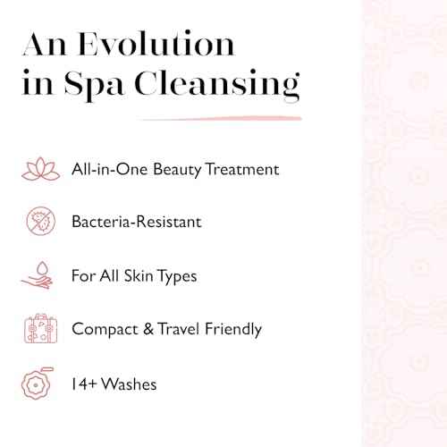 Spongelle Beach Grass Wild Flower Buffer Body Scrubber | Bath & Shower Loofah for Women | Exfoliator with Body Wash Infused Sponge | 14+ uses