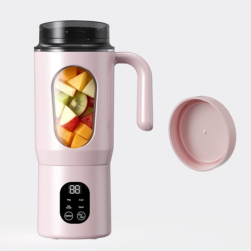 Rechargeable Portable Fruit Juicer Cup with Pulp Separation - Multiple Colors