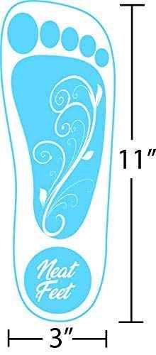 100 Pairs (200 feet) Premium Disposable Spray Tanning Feet Pads