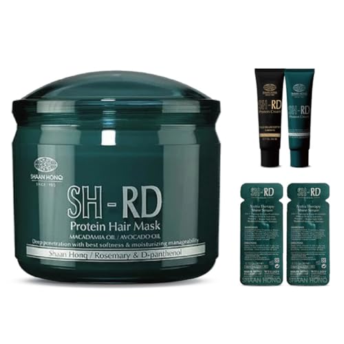 SH-RD Hair Mask for Dry Damaged Hair, Deep Conditioning Hair Moisturizer for Curly and Color Treated Hair Repair, Hydrating Argan Oil Hair Care Product, 13.52oz/400ml