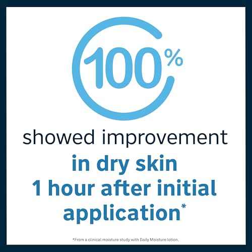 Lubriderm Daily Moisture Lotion + Pro-Ceramide, Shea Butter & Glycerin, Hydrating Face, Hand & Body Lotion, 24-hour Moisturizer for Dry Skin, Paraben & Dye Free, Scented, Non-Greasy, 24 FL OZ