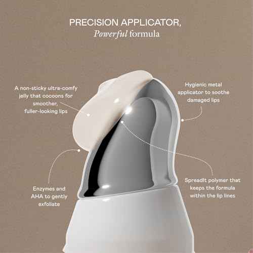 EADEM Le Chouchou Lip Softening Balm, Lip Gloss for Women, Lip Plumper & Lip Mask, Overnight Hydrating & Moisturizing Luxury Lip Balm, 0.5 oz, Butter Mochi