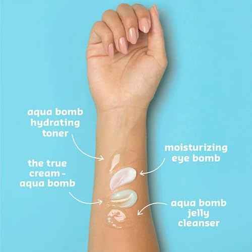 belif Aqua Bomb Dive Into Hydration Set | Korean Skin Care | Korean Moisturizer | Makeup Remover | Korean Toner | Eye Cream | Value Set | Gift Set | Aqua Bomb, Cleansing Balm, Hydrating Toner,Eye Bomb